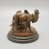 Скульптура «Мукомол», автор Вольф Альберт Мориц, бронза, камень, Россия, к. 19, н. 20 вв.