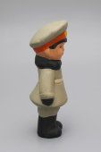Детская резиновая игрушка «Милиционер» (Постовой ГАИ), Копыченская фабрика, 1960-70 гг. Редкость!