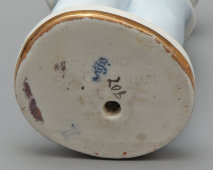 Статуэтка «Первосчет», скульптор Г. С. Столбова, ЛФЗ, фарфор СССР