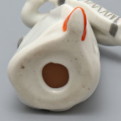 Статуэтка «Орленок» (Гармонист), скульптор Бобик Н. Ф., фарфор, Полонский завод, 1950-60 гг.