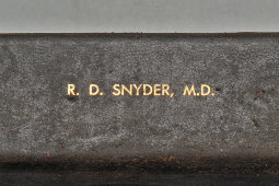 Старинная карманная аптечка доктора Роберта Д. Снайдера с аммиачными ингаляторами, Европа, кон. 19, нач. 20 вв.