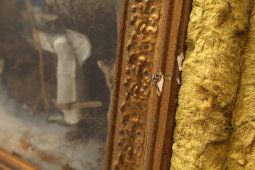 Паломническая инсталляция «Святой Преподобный Серафим Саровский», живопись, природные материалы, Россия, н. 20 в.