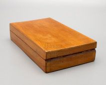 Сборные карманные аптекарские весы на основании коробки-футляра, Европа для России, н. 20 в.