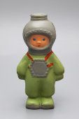 Детская резиновая игрушка «Водолаз», СССР, 1960-е
