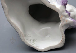 Бюст режиссера В. Э. Мейерхольда, ЛФЗ, 1930-е гг., Кукрыниксы, фарфор