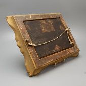 Живописная картина пейзаж «Всадники», масло, Европа, нач. 19 века