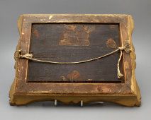 Живописная картина пейзаж «Всадники», масло, Европа, нач. 19 века