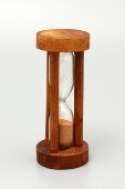 Старинные песочные часы, дерево, стекло, Россия, 1-я четв. 20 в.