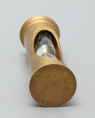 Винтажные песочные часы в бронзовой подставке, 3 мин, Европа, 1950-60 гг.