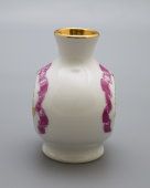 Маленькая интерьерная ваза «Олимпиада-80, Москва», фарфор ЛФЗ, СССР