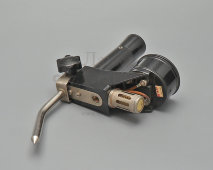 Винтажная нагрузочная вилка для проверки аккумуляторных батарей, карболитовый корпус, деревянный футляр, СССР, 1957 г.