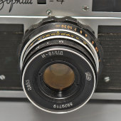 Советский дальномерный малоформатный фотоаппарат «Зоркий-4», Красногорск, 1950-70 гг.