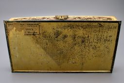 Антикварная кондитерская коробочка из-под печенья «Сиу и Ко»​