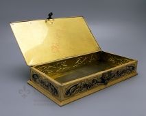 Антикварная кондитерская коробочка из-под печенья «Сиу и Ко»​
