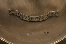 Настенная декоративная тарелка «Замок Морицбург», Европейский фарфор