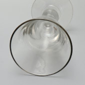 Антикварный бокал для абсента, вина с балясиной, стекло, франция, 19 в.