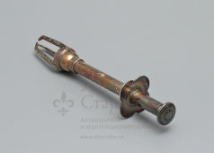 Старинные щипцы для оливок или маслин, захват с тремя зубцами «Четырехлистник», Европа, нач. 20 в.