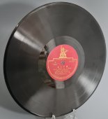 Советская старинная пластинка 78 оборотов для патефона с песнями Д. Верди: «Марш»