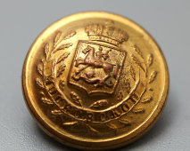 Мундирная пуговица русской армии Московской губернии, фирма «Копейкин», Санкт-Петербург, к. 19, н. 20 в.