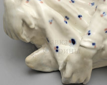 Авторская фарфоровая скульптура «Сидящие узбеки», автор Максимченко Н. А., Рига, 1958-59 гг.