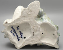 Авторская фарфоровая скульптура «Сидящие узбеки», автор Максимченко Н. А., Рига, 1958-59 гг.