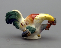 Статуэтка «Петух с курицей», Мейсен
