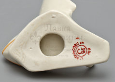 Статуэтка «Парусник», ​скульптор Львов Ю. М., фарфор, Первомайский фарфоровый завод (Песочное), 1964 г.