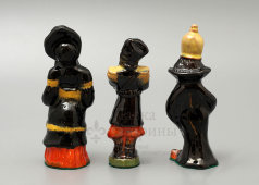 Набор фарфоровых шахмат, СССР, 1950-60 гг.