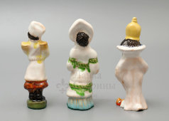 Набор фарфоровых шахмат, СССР, 1950-60 гг.