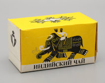 Чай черный байховый «Индийский» со слоном, 1 сорт, не распечатан, Москва
