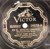 Пластинка в оригинальном конверте, 1935г., танго, США