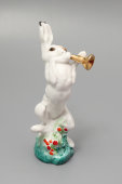 Статуэтка «Заяц с трубой», скульптор Чарушин Е. И., анималистика ЛФЗ