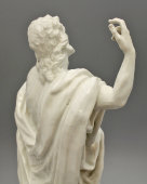 Большая фарфоровая скульптура «Апостол», Европа, 19 в.