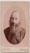 Старинная фотография пожилого еврея, С. Koryc С. Korycki (Корицкий), Бердичев, Россия до 1917 г.