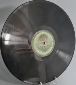 Советская старинная пластинка 78 оборотов для граммофона с песнями Клавдия Шульженко: «Ягода».