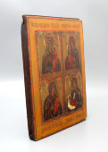 Четырехчастная икона Божией Матери, Россия, сер. 19 в.