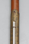 Старинный настенный ртутный термометр в виде боевого топора, Европа, к. 19, н. 20 вв.