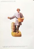 Старинная фарфоровая статуэтка «Сеятель», Гарднер, бисквит, кон. 19, нач. 20 вв.