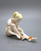 Статуэтка «Перед игрой», Украина, редкая роспись