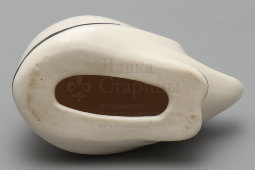 Статуэтка «Ёж», фарфор, старая Гжель, Турыгино, 1960-е