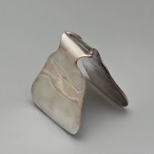 Антикварный столовый прибор, щипцы для спаржи с пружинным механизмом, посеребренный металл, Европа, 1-я пол. 20 в.