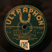 Фокстроты «On ne voit ça qu'à Paris» и «La Crise Est Finie», Ultraphon, 1930-е