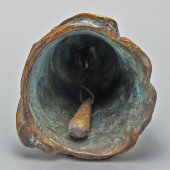 Старинный вызывной колокольчик «Знатная дама с веером»​, бронза, Россия, 1-я пол. 20 в.