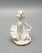 Статуэтка «Машенька» (Юная балерина), скульптор Велихова С. Б., ЛФЗ, 1950-60 гг.