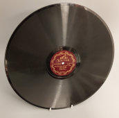 Шопен, «Баллада фа минор» исп.  Альфред Корто - пианино, 1920-е годы. Пластинка большого размера. Редкость! США. Victor Records