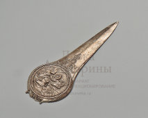 Винтажный памятный нож для вскрытия писем, Франция, 1969 г.