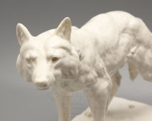 Скульптура «Волк», скульптор Обер А. Л., ГФЗ, 1918-20 гг.