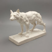 Скульптура «Волк», по модели скульптора Обера А. Л., ГФЗ, 1923 г.