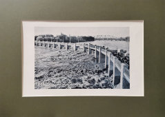 Фотоиллюстрация в паспарту «Советская гидроэлектростанция» (ГЭС), СССР, 1950-60 гг.