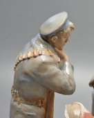 Скульптура «Декрет о мире», скульптор Сидоров Г. А.,​ Дулевский завод, 1950-е